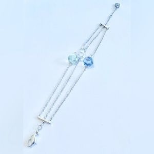 Swarovski Triple Crystal Bracelet